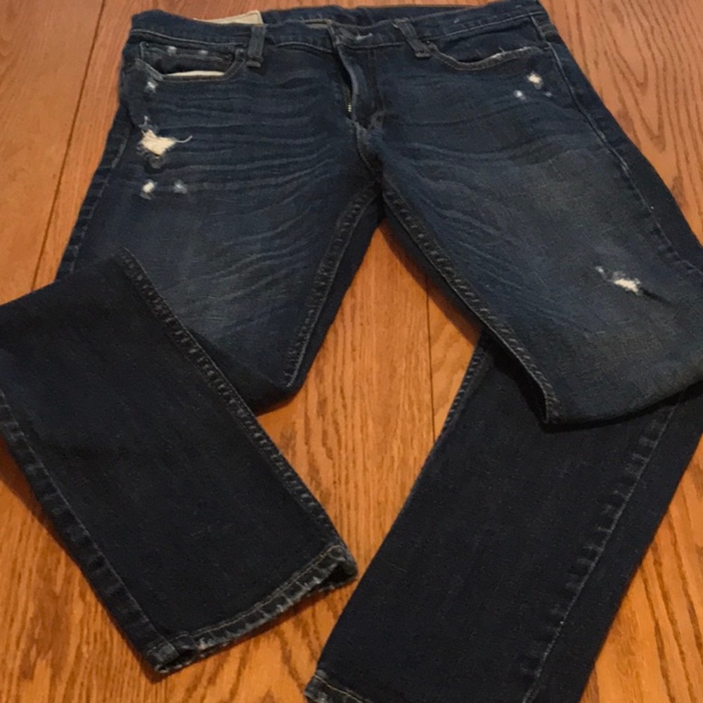 Hollister Dark Blue Slim Jeans Like New Size 30/32
